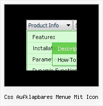 Css Aufklapbares Menue Mit Icon Menue Beispiel