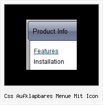 Css Aufklapbares Menue Mit Icon Dropdown Menue Generator Deutsch Code