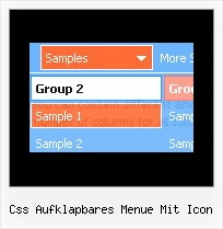 Css Aufklapbares Menue Mit Icon Css Navigation Vorlage