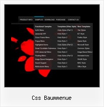 Css Baummenue Menue Website