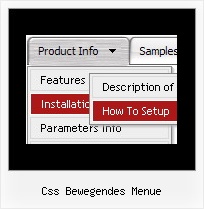 Css Bewegendes Menue Dropdownmenu Js
