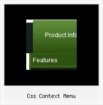 Css Context Menu Menue Html Code