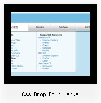 Css Drop Down Menue Css Vorlagen