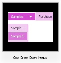 Css Drop Down Menue Fenster Javascript