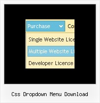 Css Dropdown Menu Download Glas Button Generator
