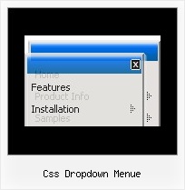 Css Dropdown Menue Mac Style Xp