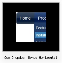 Css Dropdown Menue Horizontal Linke Navigation Im Menue