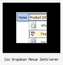 Css Dropdown Menue Zentrieren Frameset Tree