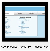 Css Dropdownmenue Box Ausrichten Modx Horizontal Menue