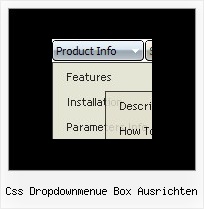 Css Dropdownmenue Box Ausrichten Cursor Fuer Vista