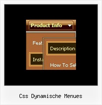 Css Dynamische Menues Web Icon