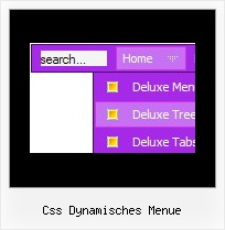 Css Dynamisches Menue Html Pulldown
