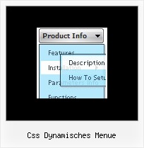 Css Dynamisches Menue Css Menue Aufklappbar Schatten