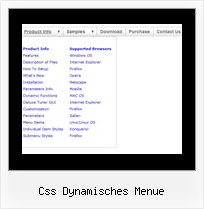 Css Dynamisches Menue Menu Schweben Lassen