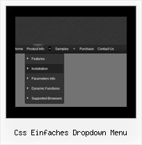 Css Einfaches Dropdown Menu Schiebe Menue Html
