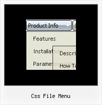 Css File Menu Menue Schweben Html Beispiel