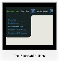 Css Floatable Menu Menu Schablone