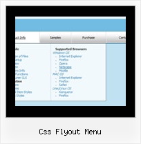 Css Flyout Menu Javascript Transparenz