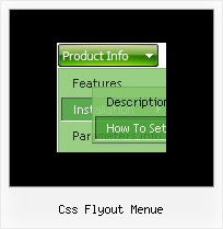 Css Flyout Menue Navigation Klapp Menu Css
