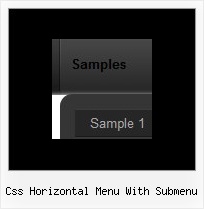 Css Horizontal Menu With Submenu Registerkarte Probe