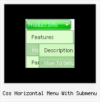 Css Horizontal Menu With Submenu Php Fusion Tree Navigation