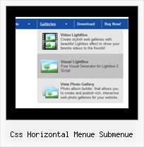 Css Horizontal Menue Submenue Joomla Dropdown Menue