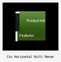 Css Horizontal Multi Menue Javascript Menu Relative Positionierung
