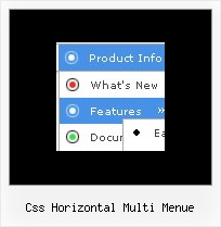 Css Horizontal Multi Menue Css Horizontale Dropdown Menues