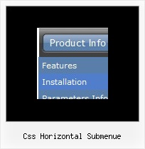 Css Horizontal Submenue Dynamische Vertikal Menues Mit Css