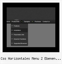 Css Horizontales Menu 2 Ebenen Script Javascript Menu Htmlcode