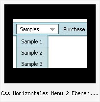 Css Horizontales Menu 2 Ebenen Script Button Css Vorlage