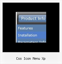 Css Icon Menu Xp Spry Menu Frames