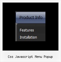 Css Javascript Menu Popup Gratis Menue Vorlagen