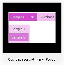 Css Javascript Menu Popup Javascript Menue Ie7
