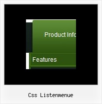 Css Listenmenue Menueleiste Css Script
