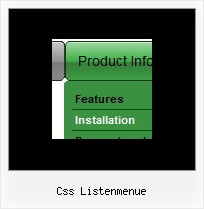 Css Listenmenue Css Menue Freeware Beispiel