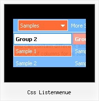 Css Listenmenue Javascript Sub