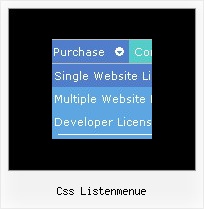 Css Listenmenue Javascript Menue Xp