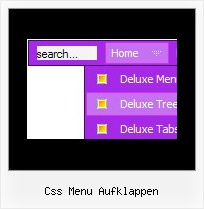 Css Menu Aufklappen Web Applikation Navigation