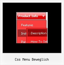 Css Menu Beweglich Menue Fuer Homepage Kostenlos Orange