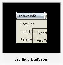 Css Menu Einfuegen Dhtml Dynamisches Menue