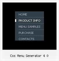 Css Menu Generator 4 0 Mac Menue Template