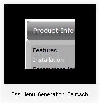 Css Menu Generator Deutsch Javascript Menue Stil