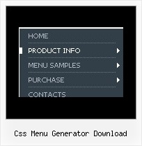 Css Menu Generator Download Taskleiste Javascript