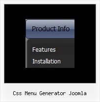 Css Menu Generator Joomla Vista Menu Icon