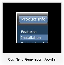 Css Menu Generator Joomla Menue In Ein Object Html