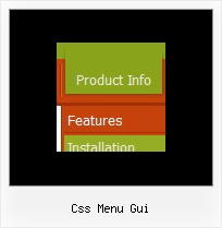 Css Menu Gui Horizontale Menueleiste Mit Bilder Css