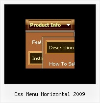 Css Menu Horizontal 2009 Animierte Naechsten