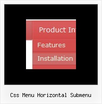 Css Menu Horizontal Submenu Menue Java Web