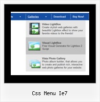 Css Menu Ie7 Dhtml Menu Tab